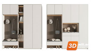 Shoe cabinet Skp Files